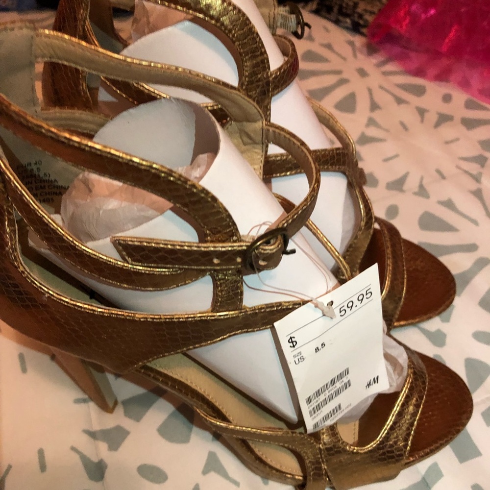 Bronze/ Copper Heels Gem